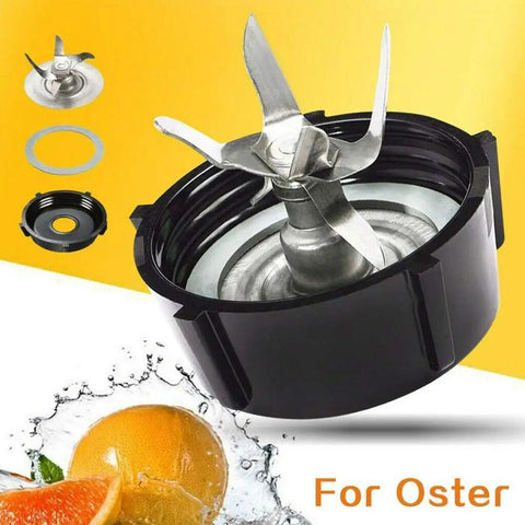 Beast 6 Point Fusion Blender Blade Kit With Rubber Seal Gasket And Jar Base Replacement Parts For Compatible Blenders
