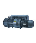 Heavy Hitting 4.5KW Single Stage Rotary Vane Vacuum Pump Moves 202 Cubic Meter Hour Airflow With Zero Sweat For Commercial Packing And Rapid Degassing Projects side view of vacuum pump motor with oiled design