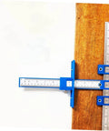 Adjustable Punching Tool For Woodworking Jig For Cabinet Handles Easy Assembly DIY Friendly Hole Locator And Punching Hole Tool