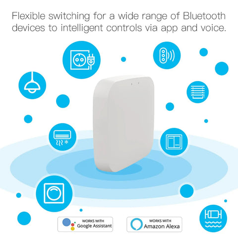 Bluetooth Mesh Gateway For Smart Locks And Tuya Devices, Remote App And Voice Control, WiFi And Bluetooth Hub product display