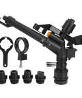 Heavy Duty 360 Degree Rotating Impact Sprinkler With Nozzle Set For Farm And Lawn Irrigation 1.5 Inch Rocking Arm Sprinklers