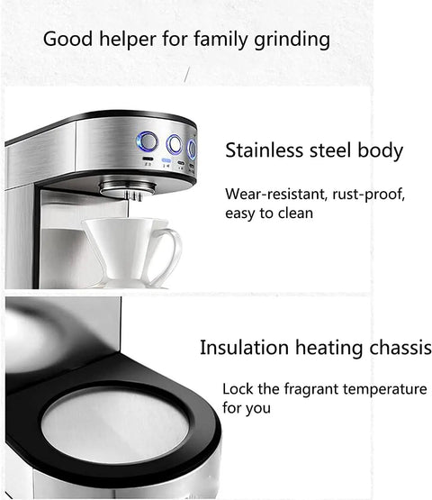 Top Shelf Full Automatic Bean To Cup Coffee Maker With Robust Stainless Steel Build for no sweat espresso brewing details.