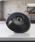 Ball Bolt Glossy Mower Assembly Replacement Part for Landscapers and Homeowners, DIY Friendly, Pro Grade, Direct Fit, Easy Install, Durable Build for Routine Maintenance and Reconditioning of Lawn Care Equipment, black glossy ball bolt close-up