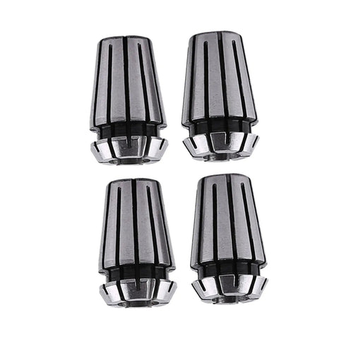 Ultra Precise 15 Pcs ER11 Spring Collet Set For CNC Engraving Milling Lathe With 65Mn Steel Gripping Tools From 1 To 7mm Range, four collets