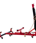 Heavy Duty Auto Body Frame Puller 5 Ton 49kN Straightener and Dent Repair Tool with adjustable post in side view