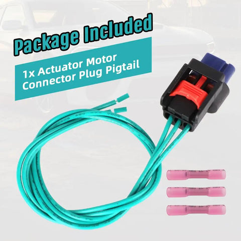Dodge Exhaust Valve Actuator Connector Plug N Play Pigtail Challenger Charger 2015 to 2023 Chrysler 300 2015 to 2021 kit