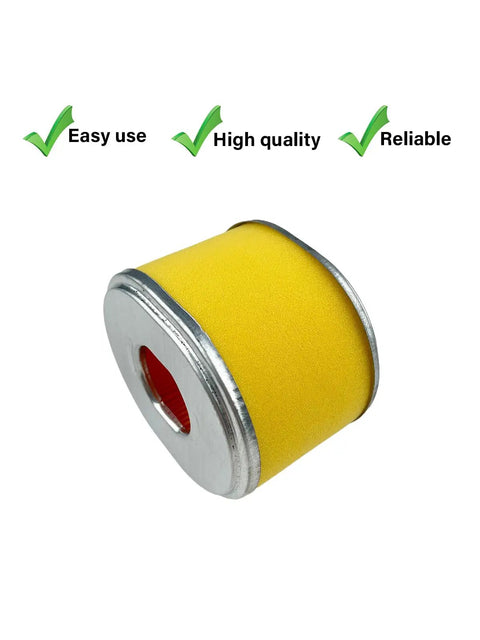 Air Filter For Honda GX340 GX390 Engines 11HP 13HP 17210 ZE3 505 Lawn Mower Air Cleaner Kit with yellow casing