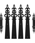 Vintage Door Handles And Hinge Set For Carriage House And Barn Doors Sliding Barn Door Hardware Kit Screw Mounted