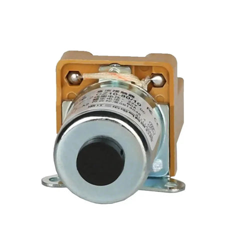 Heavy Duty DC Contactor 80Amp 24V Coil Normal Open Gold Plated Contacts Hella Reliable Industrial Relay Switch displaying coil with mounting bracket.