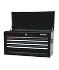 Portable Metal Tool Chest With 6 Drawers 24 Inch Cabinet Ball Bearing Drawer Slides Lockable Steel Tool Storage Box Organizer