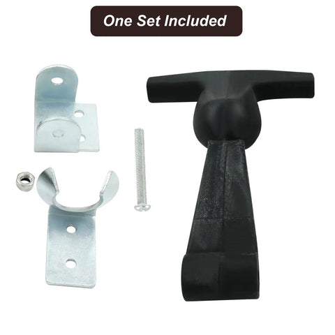 2 Pack Heavy Duty Black Rubber Flex Hood Catches With T Handle Draw Latches Solid Auto Bumper Stoppers That Slam Quiet And Hold Dead Nuts Securely For Trucks And Cars