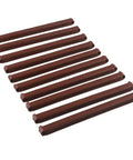 Plastic Drawer Slides Quiet Smooth Cabinet Runners Replacement Kit For Home Kitchen Furniture 10 Pack Durable Tracks Brown