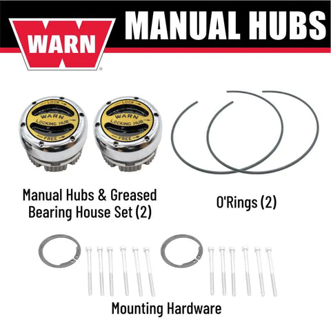 Premium Manual Locking Hub Kit With 19 Spline Fit Zinc Aluminum Dial Dual Seals Chrome Finish And Easy Install Hardware 1 Pair