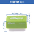 2 Pack Fuel Economy Saver OBD2 Energy Saving Device size dimensions