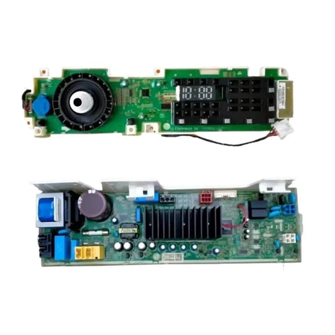Essential Replacement Display PCB And Computer Control Board For LG Washing Machine EBR850540. Fixes Glitchy Screens, Weird Programs, And Startup Hiccups. High-Quality Mainboard Assembly To Restore Smooth Laundry Cycles And Perfect Panel Functionality