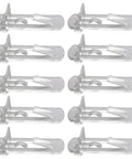 Easy Locking Shelf Pegs For Cabinets And Furniture No Burrs Required Durable Plastic Shelf Pins 30 Pack Set displayed