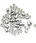 Pro Grade Carbon Brush Micromotor Handpiece Ball Bearing Kit For Electric Nail Drills 210 102L 105L 1480 1260 940 RPM Four Piece Set Delivers Smooth Quiet Operation And Long Lasting Performance For Your Nail Drill Workhorse, silver ball bearings