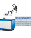 CNC Tapping Machine Automatic Horizontal Threading For M3 To M20 With 500 RPM Speed No Fuss Install and Use Safe Overload Protected