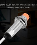 Inductive Proximity Sensor 3 Wire DC Switch For Metal Detection Ideal For 3D Printers CNC Machines And Home Automation