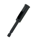 Diamond hole saw drill bit, 1/2 inch, hex shank, vacuum-brazed diamond construction