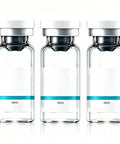 Lab Grade Reagent Bottles Set of 3, 10 Ml Each for Science Lab Use, Ultra Clean Storage Containers, Clear Bottles for Chemicals and Samples, Durable, Ideal for Classroom and Research. Three clear 10ml glass reagent bottles with white caps