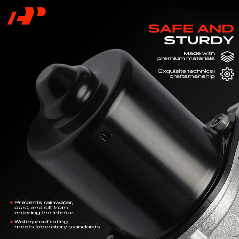 Close-up of Front Windshield Wiper Motor For Chevy Spark 2013 Through 2016 Plug And Play Straight Swap No Fuss Heavy Duty Replacement Without Washer Pump Oem Style Durable Ride Essential.