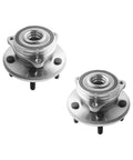 Set Of Two Front Wheel Hub Bearing Assemblies Replacement For 2011-2023 Jeep Grand Cherokee And Dodge Durango, Easy Install, Plug And Play Wheel Hub Kit