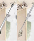 Heavy Duty Rotating Concealed Cabinet Door Hinge With Lift Support Hydraulic Spring Fittings installed on a cabinet door