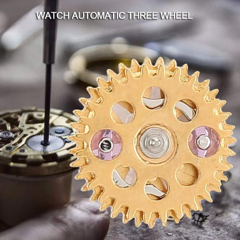 Automatic Three Wheel Watch Replacement Part For ETA 2834 2824 2836 Movements Precision Gear Made Of Durable Alloy