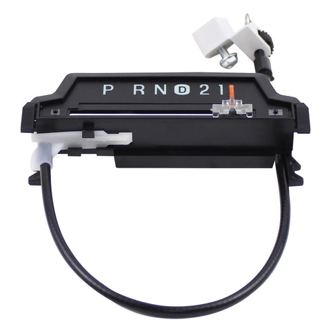 Ford Gear Shift Indicator Cable Assembly Replacement for Expedition 1999-2002, F-150 1999-2004, showing black cable and connectors