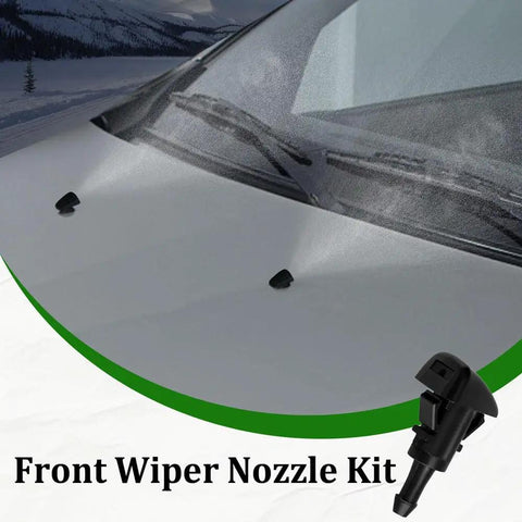 Front Windshield Washer Nozzle Set 2 Pack For Chrysler Dodge Ram Replaces 4805742AB 5113049AA 55077460AA