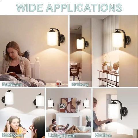 Dope Matte Black Wall Sconce With Milky White Glass Shade Modern 1 Light Vanity Bath Fixture For Bedroom Hallway Kitchen Porch