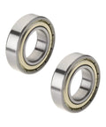 10 Pack 6902RS Ball Bearings 15x28x7mm ABEC 3 For Hobby RC Cars And Trucks Blue 2RS Sealed Shielded Bearings For Smooth Spins