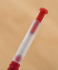 Close-up of red retractable needle from Beekeeping Grafting Tools Kit 10 Pack Retractable Needles For Beehive Queen Larva Rearing Essential Gear