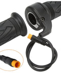 Full Twist Throttle Grip For Ebikes And EScooters With 3 Pin Waterproof Connector Fits 22mm Handlebar 12V 72V Voltage Range Easy Install
