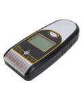 Hilitand Digital Stud Finder with 7 Depth Modes and LCD Display (Silver) front view showing LCD screen and buttons.