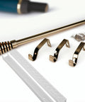 White Plastic Drawer Slides Replacement With Anti Slip Stability And Full Extension Glides For Office And School Cabinets