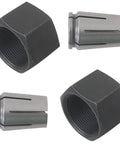 Quarter Inch Router Collet Kit, Two Piece Set For DeWalt DW618 And 1613 1613EVS Series, Replaces 2610906283, precision metal construction