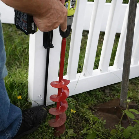 Heavy Duty 24 Inch Gate Drop Rod And Cane Bolt Forged From Beefy Half Inch Solid Steel Packs Complete Mounting Hardware To Keep Wood Vinyl Chain Link Or Yard Gates Dead Stop Or Fully Wide Open With A Rust Proof Shell For No Drama Backyards