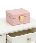 6 Piece Gold Tone Zinc Alloy Toggle Catch Latches For Wooden Boxes Storage And Jewelry Cases Heavy Duty Surface Mount Hardware Solutions on pink jewelry box