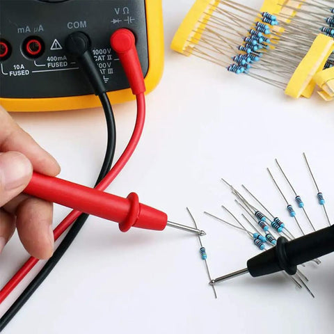 Testing a 2600 Piece Resistor Kit With 130 Values 1 Ohm To 3M Ohm 0.25W Metal Film Resistors 1 Percent Tolerance Axial Lead