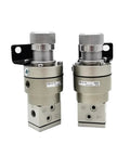 Heavy Duty Dual Pressure Control Regulating Valve With Built In Logic And Precision Balancing For Punching Machines, dual valve with metal casing