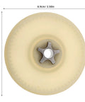 Two Pack Electric Chainsaw Sprocket Replacement Kit For Chain Drive Gear Precise OEM Fit Durable Plastic Drive Gear Inner Gear Efficient Power Transmission Easy Install And Low Maintenance, 8.9cm plastic sprocket