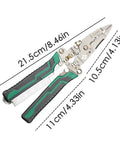 Solid Wire Stripper And Cable Pliers With Built In Voltage Tester Portable Precision Electrical Tool No Nonsense Design Built Like A Tank For Day One Crews Green Finish, measuring 21.5cm with ergonomic grips.