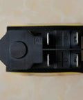 4 Pin Waterproof Electromagnetic Pushbutton Switch, On Off, With Power Off And Under Voltage Protection, 120V, 1/2HP, 16A/12A, CE ROHS, Durable Panel-Mount Micro Switch For Harsh Environments, black rear terminals