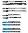 10 Piece T Shank Jig Saw Blade Set For Wood And Metal Includes T101B Wood Blades T144D T119BO T118A T118B Blades