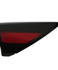 Right Quarter Panel Reflector Port Cover And Rear Motor Lid Door Replacement Fits 2020 2022 Electric Charging Port shown from side view.