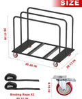 Heavy Duty Folding Table Cart With 5 Inch Swivel Wheels 1800 Lbs Load Capacity Transports 10 Banquet Tables At Once Table Dolly
