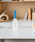 Four Rolls Stretch Film Wrap With Ergonomic Handles For Moving And Packing High Performance LLDPE Cling Plastic Wrap on desk.