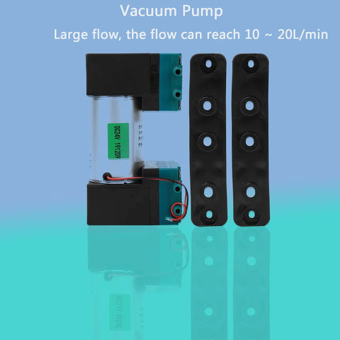 Beefy Pro Grade High Flow Vacuum Pump For Industrial Use 12V 24V Or 220V Power Big 10 To 20 Liters Per Minute Flow Ultra Low Noise 24W Output